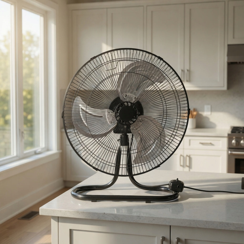 FAN FLOOR STANDING FAN QUIET 18″ INDUSTRIAL STRONG Fan type floor
