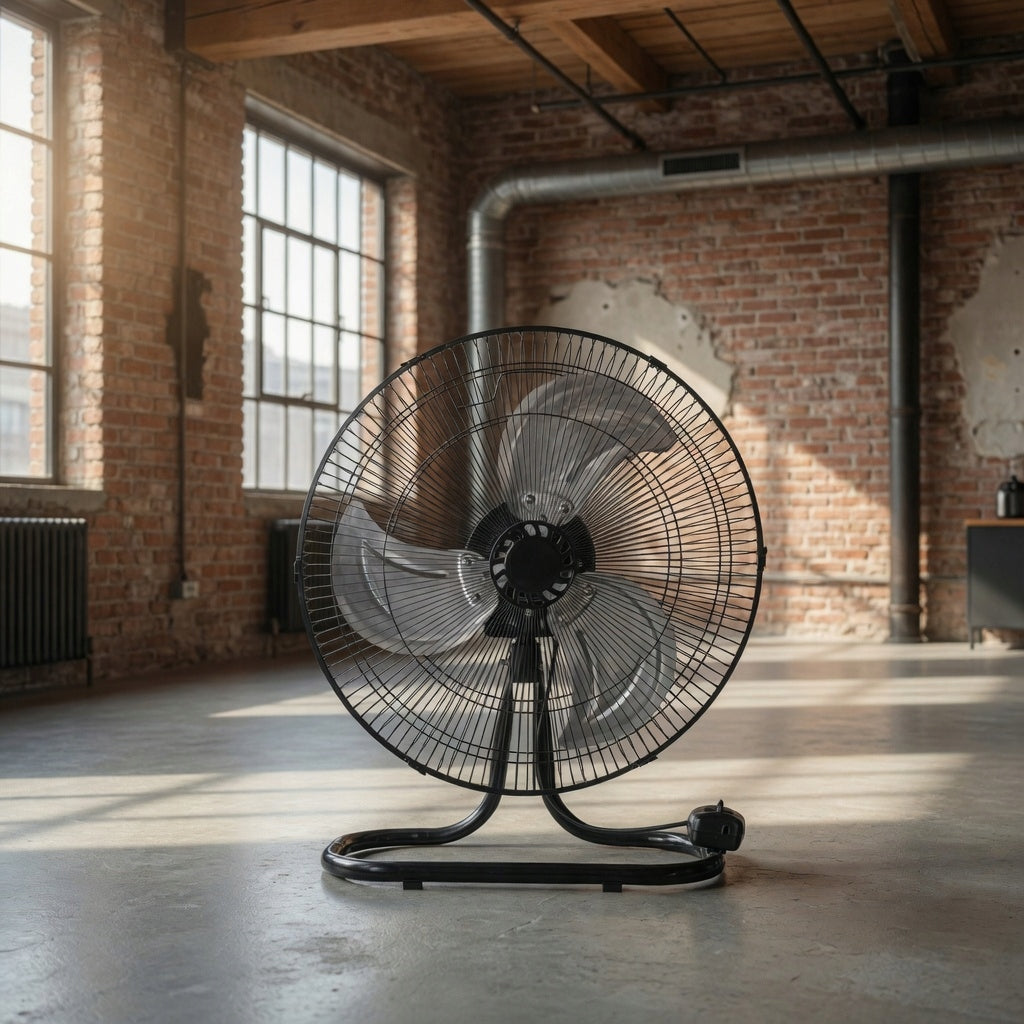 FAN FLOOR STANDING FAN QUIET 18″ INDUSTRIAL STRONG Manufacturer code WIATRAK WENTYLATOR STOJĄCY PODŁOGOWY