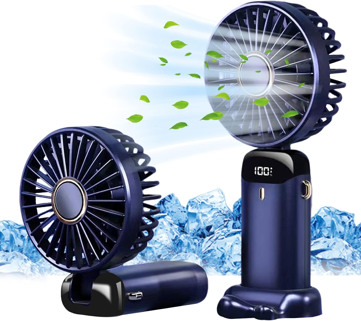 FAN FOLDABLE HANDY USB 4000mAh BATTERY MUTE