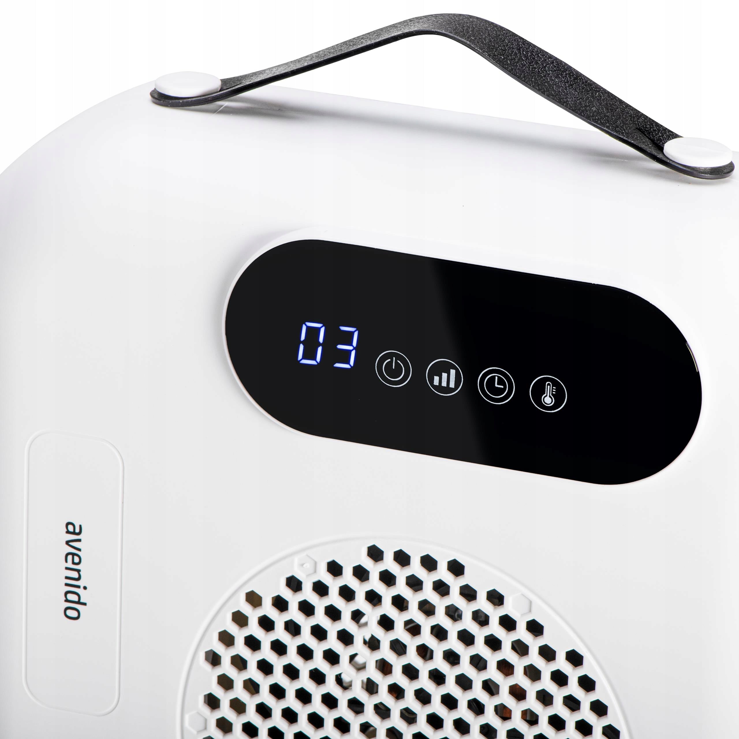 FAN HEATER ELECTRIC HEATER 2000W ENERGY SAVING APRON + REMOTE CONTROL Number of power levels 2