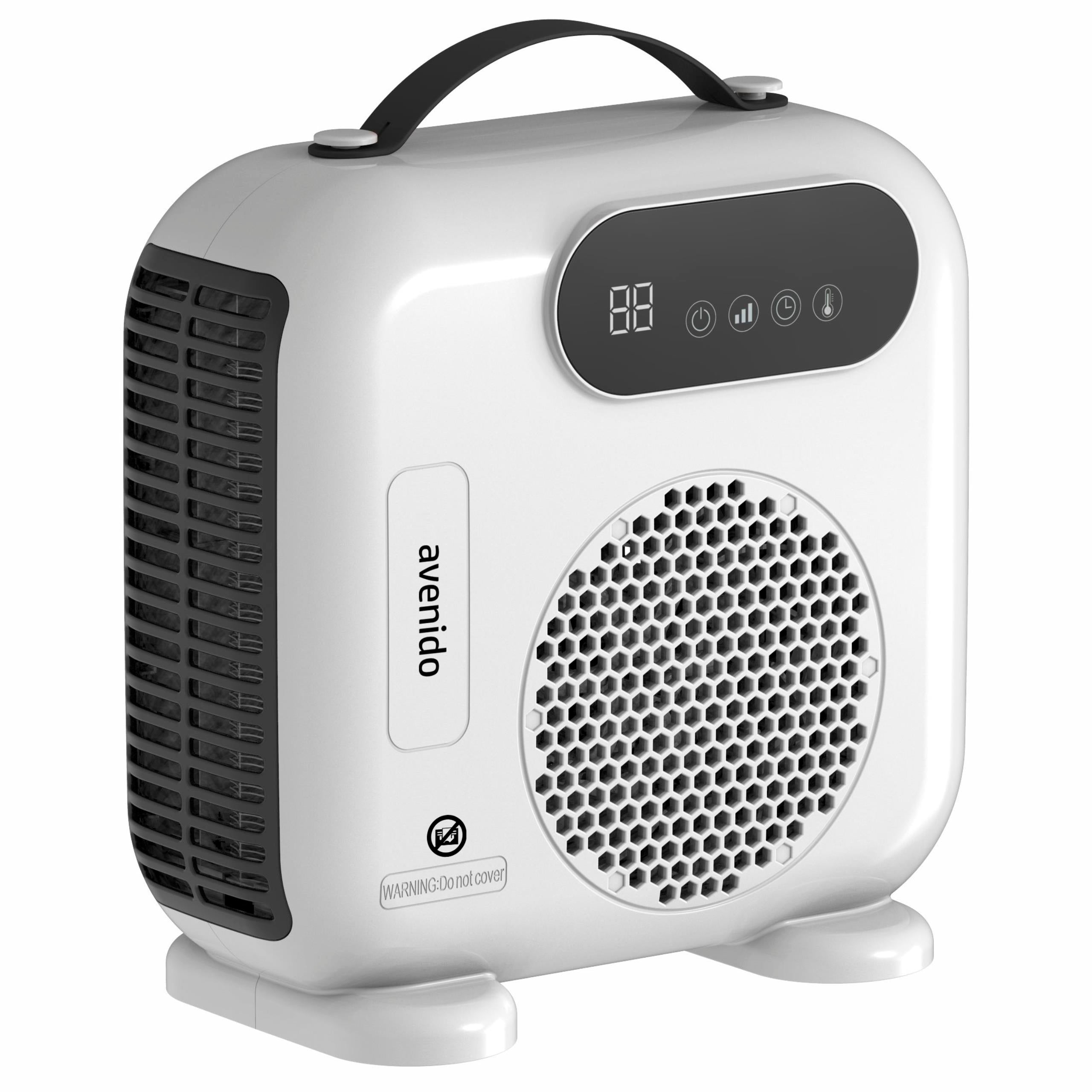 FAN HEATER ELECTRIC HEATER 2000W ENERGY SAVING APRON + REMOTE CONTROL Packaging status original