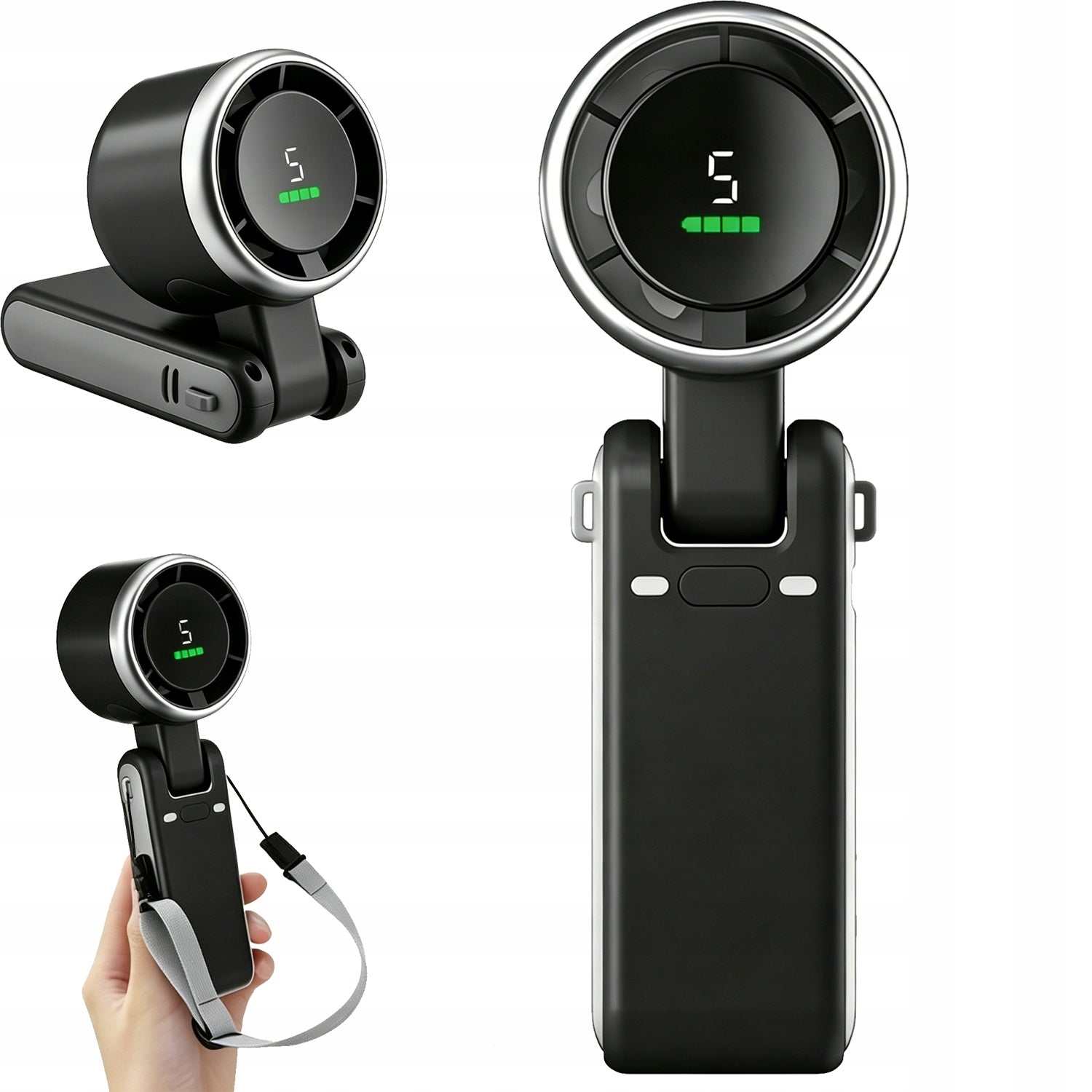 FAN MINI WINDMILL FAN PORTABLE MOBILE POCKET HANDHELD USB