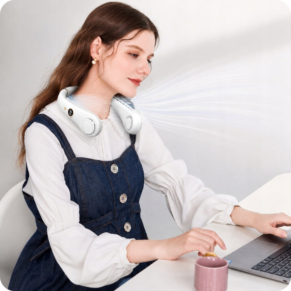 FAN NECK USB-C PORTABLE 5 MODES LCD Manufacturer code NCT-NECK FAN