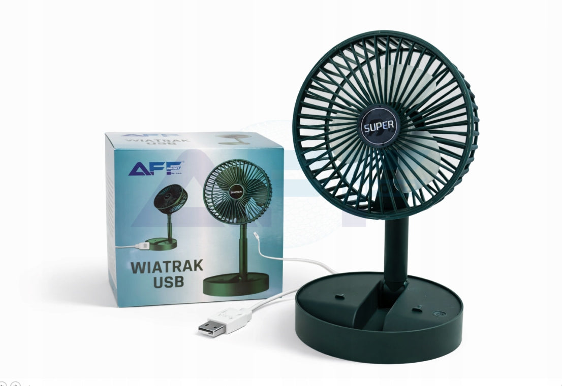 FAN PORTABLE DESK FAN USB BATTERY OPERATED MINI FAN QUIET