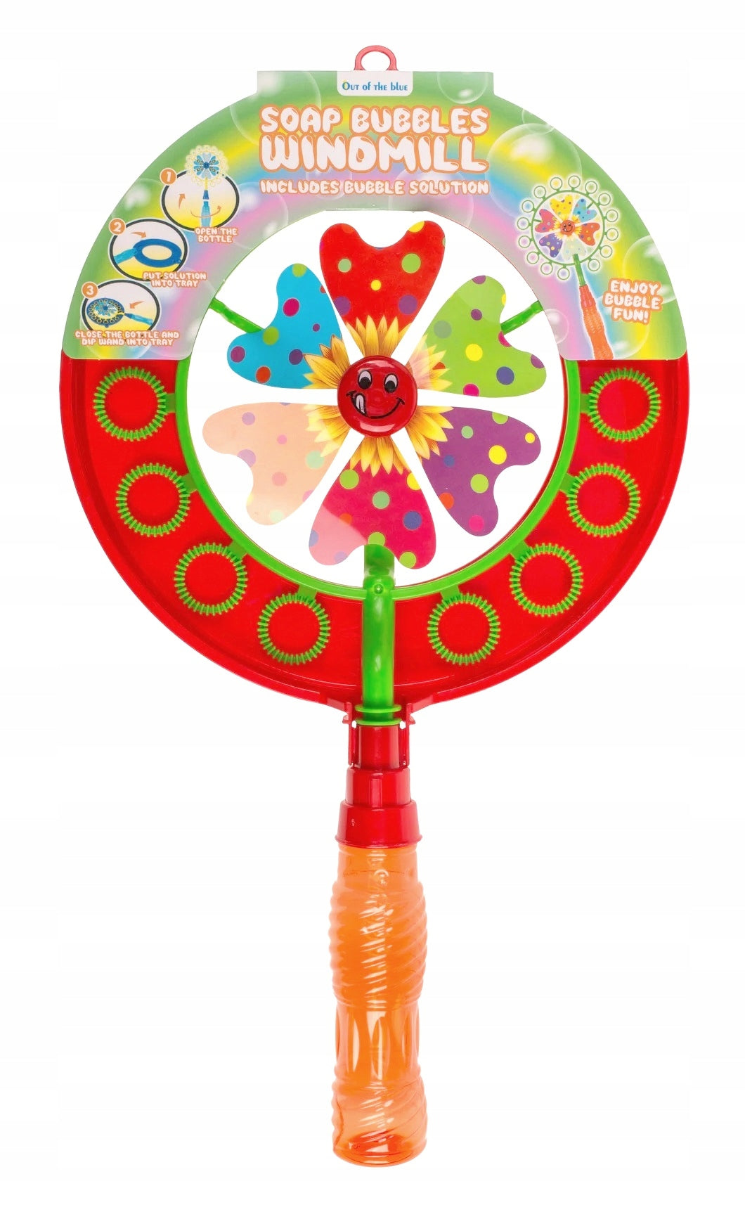 FAN SOAP BUBBLE MACHINE BUBBLE FAN + LIQUID Kind machine