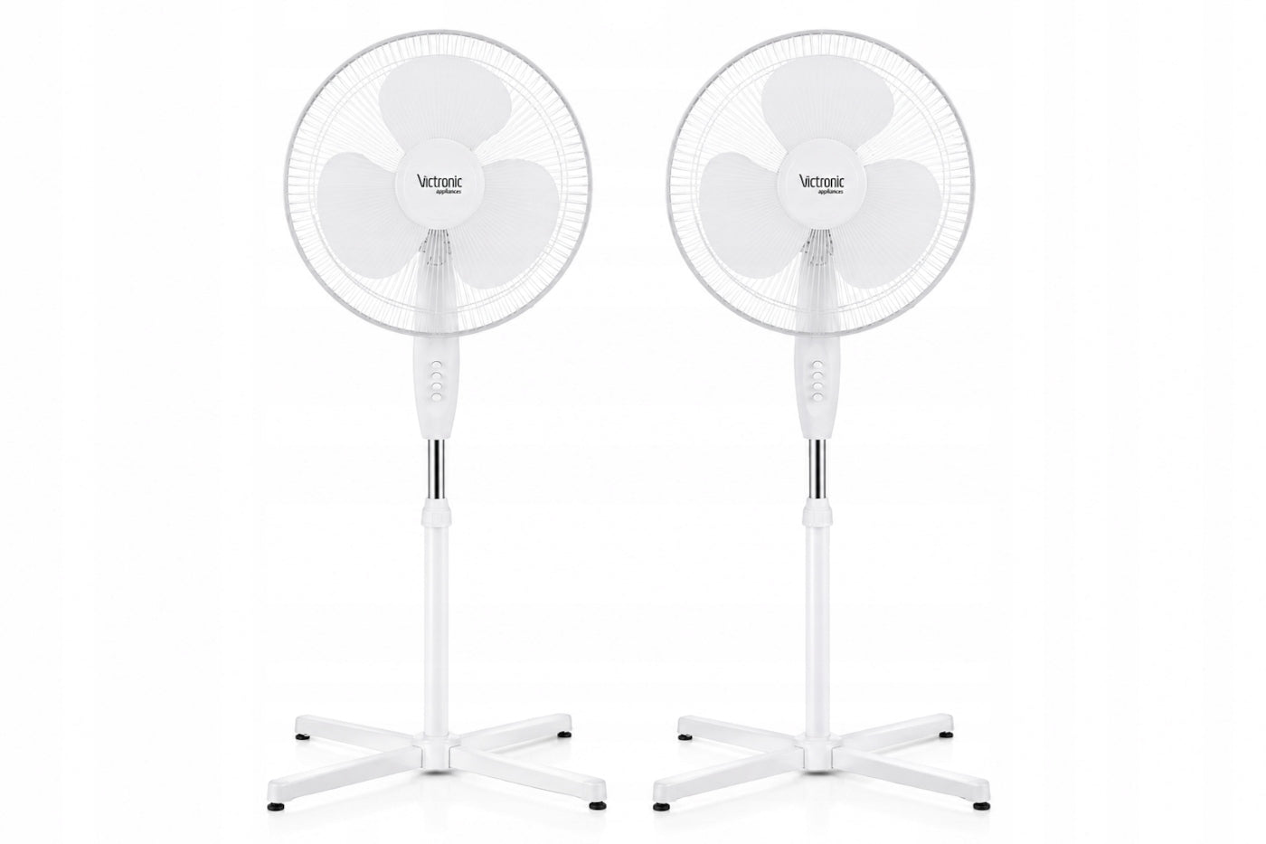 FAN STANDING FAN ADJUSTMENT OSCILLATION QUIET POWERFUL 40W SET OF 2 Manufacturer code HF-40CM