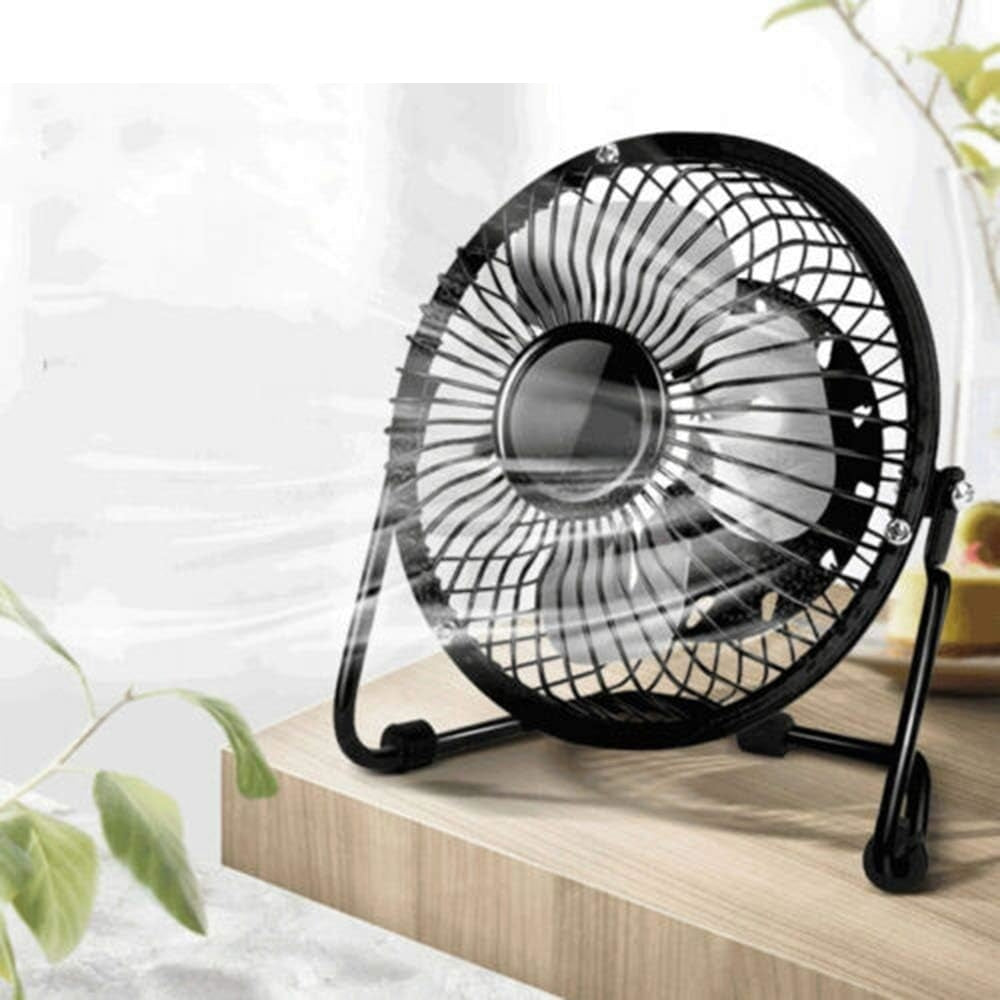FAN USB FAN SOLID SMALL PORTABLE FOR DESK QUIET FUNCTIONAL Brand no brand
