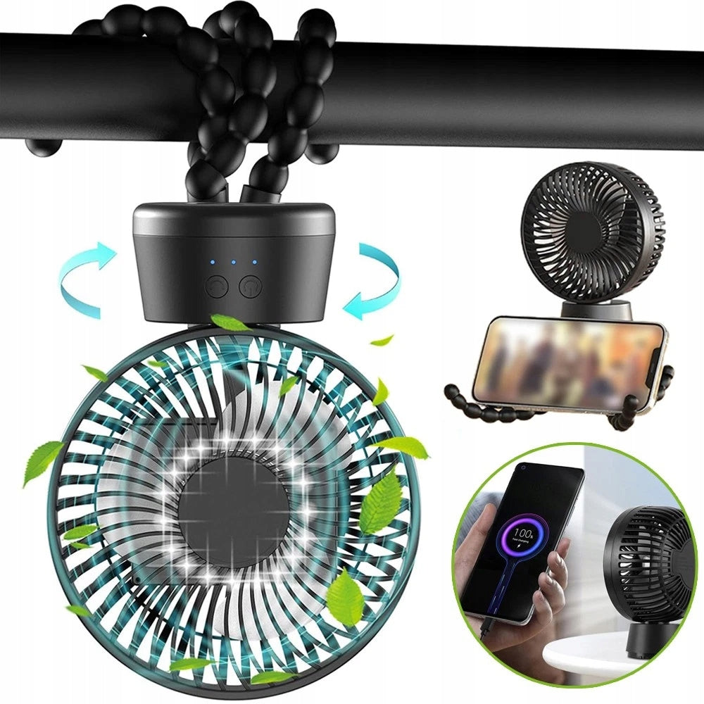 FAN Windmill WINDMILL Flexible For TROLLEY MINI USB LED Light 5V Brand no brand