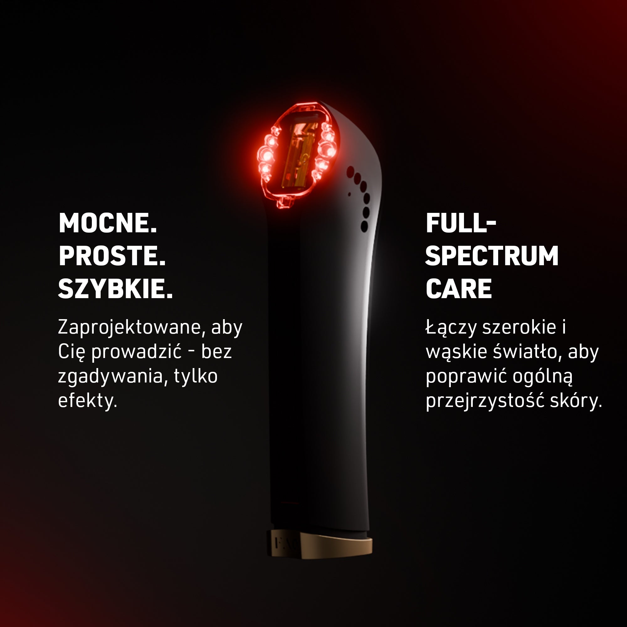 FAQ 502 Full-spectrum Red Light – Advanced Skin Rejuvenation Manufacturer code F0549