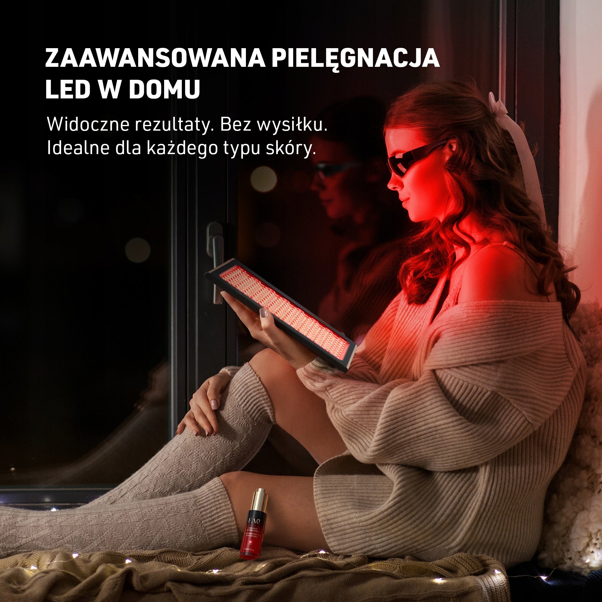 FAQ LED Panel - wielokolorowe, głęboka bliska podczerwień do twarzy i ciała Manufacturer code F0600