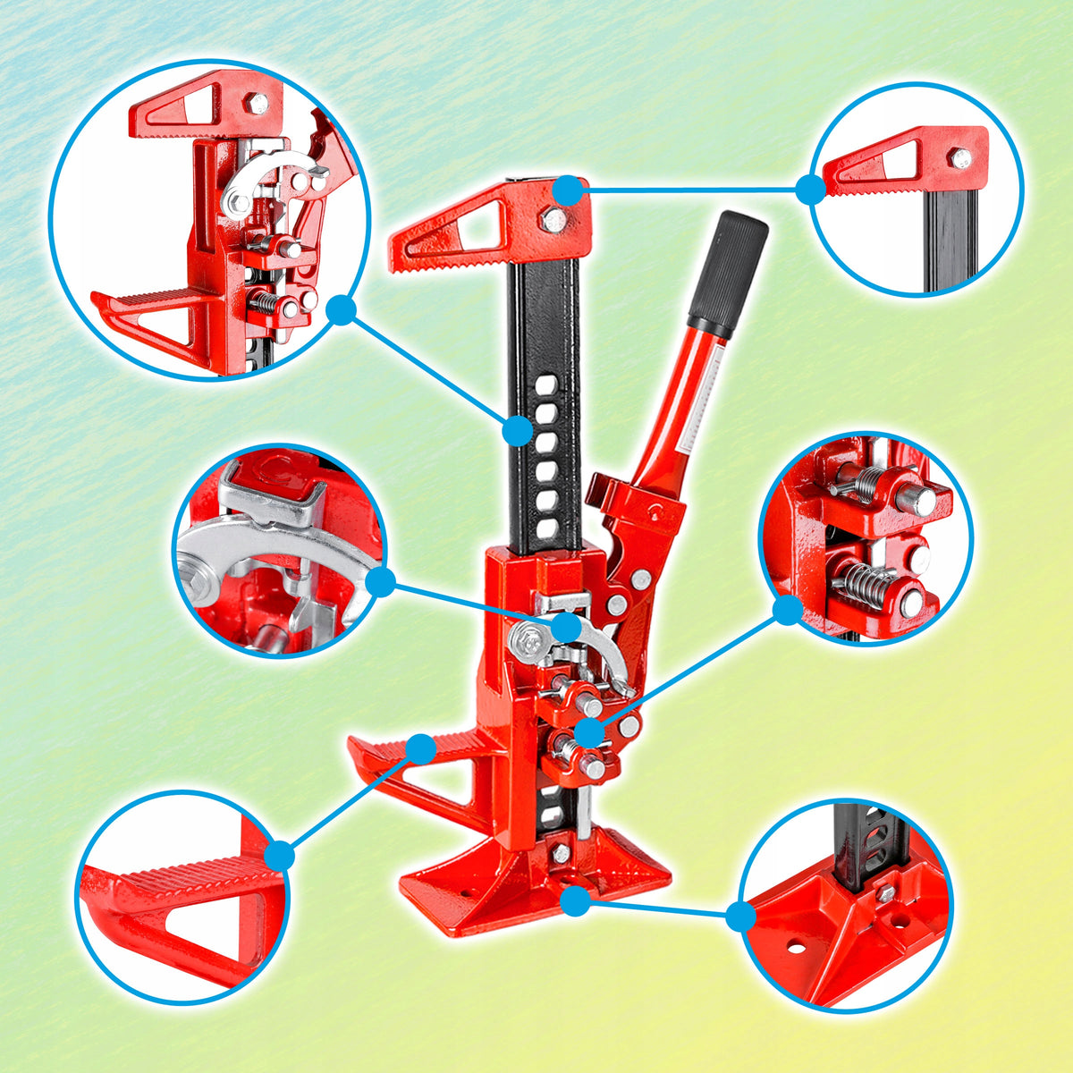 FARM LIFT 20" 3T railway OFF-ROAD farm jack HI-LIFT Manufacturer code 1064