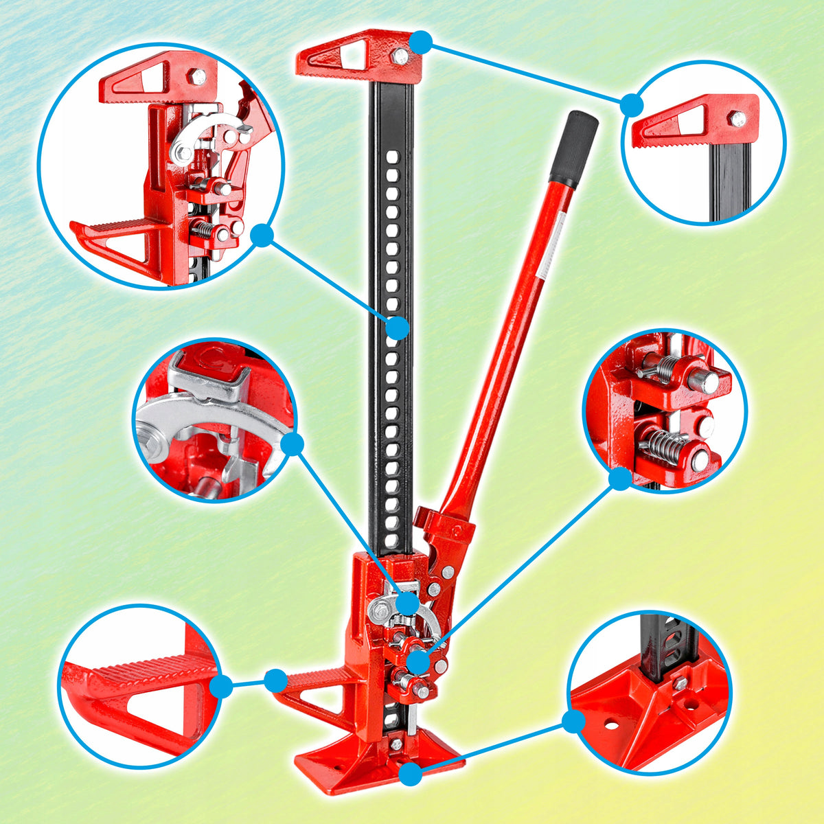 FARM LIFT 33" 3T OFF-ROAD railway farm jack HI-LIFT Manufacturer code 1065