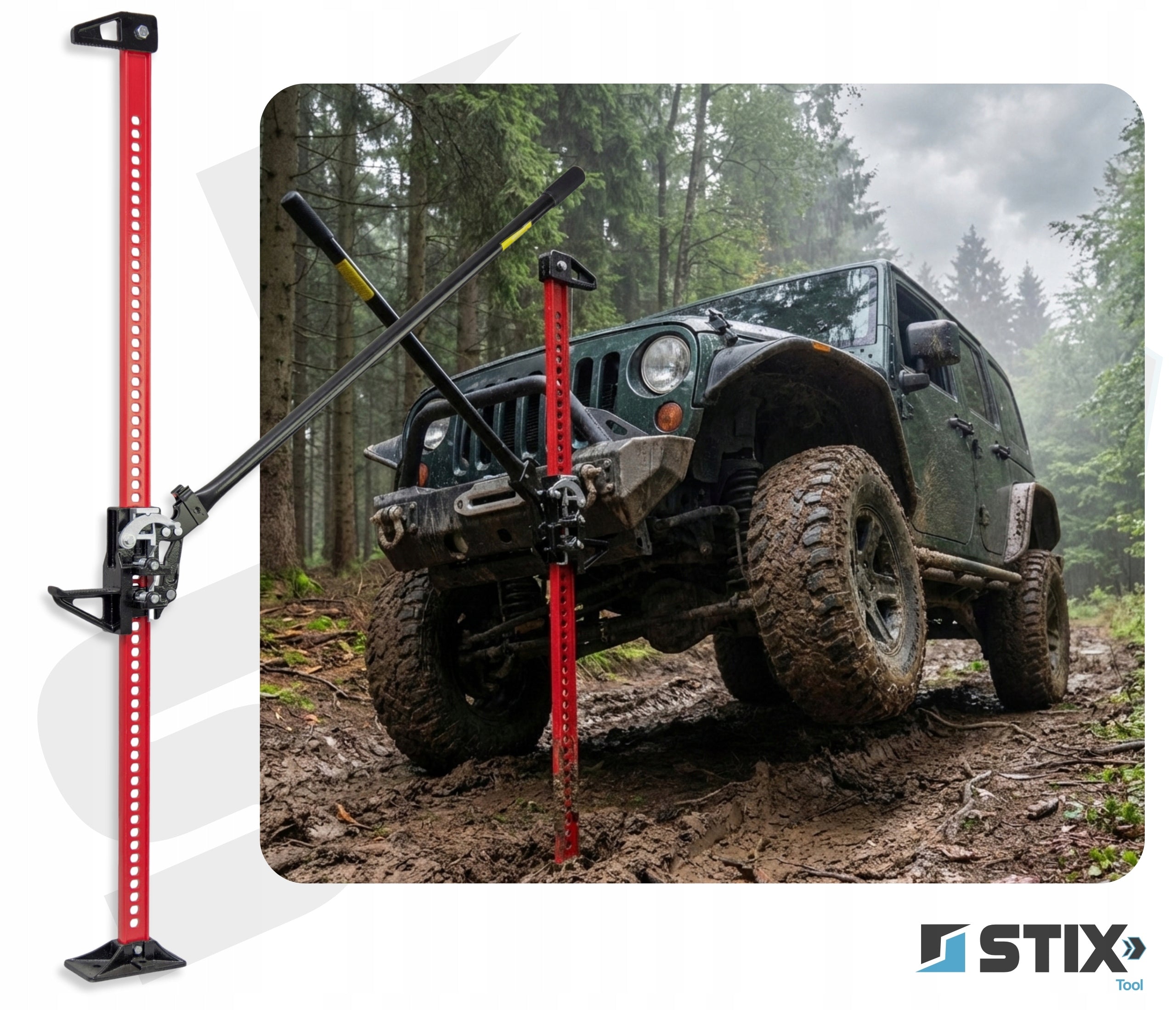 FARM LIFT JACK HI LIFT LIFTING CAPACITY 3T 60'' / 152,40CM OFF-ROAD STIX Manufacturer code 23-03-57219