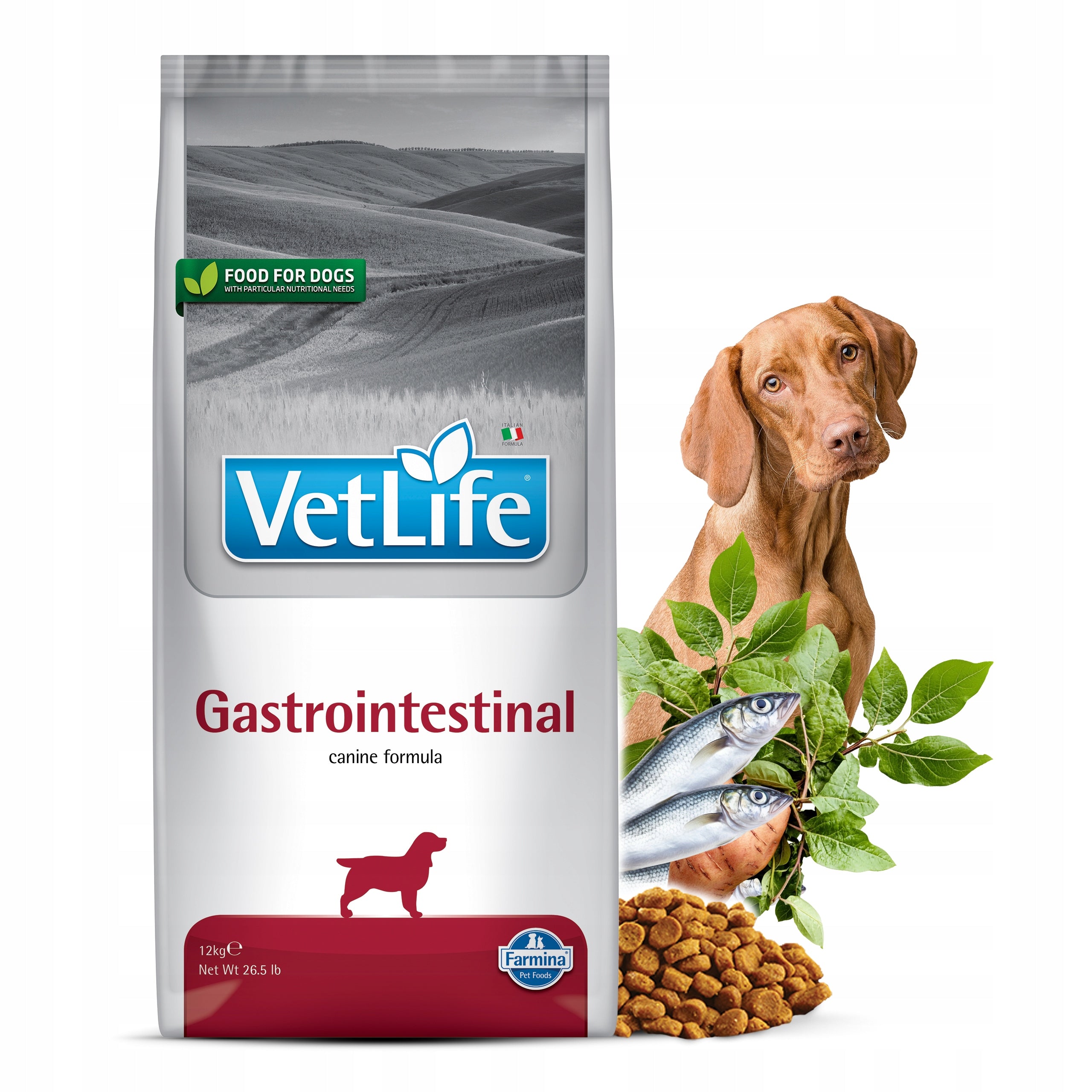 FARMINA Vet Life Gastrointestinal 12kg for gastrointestinal failure