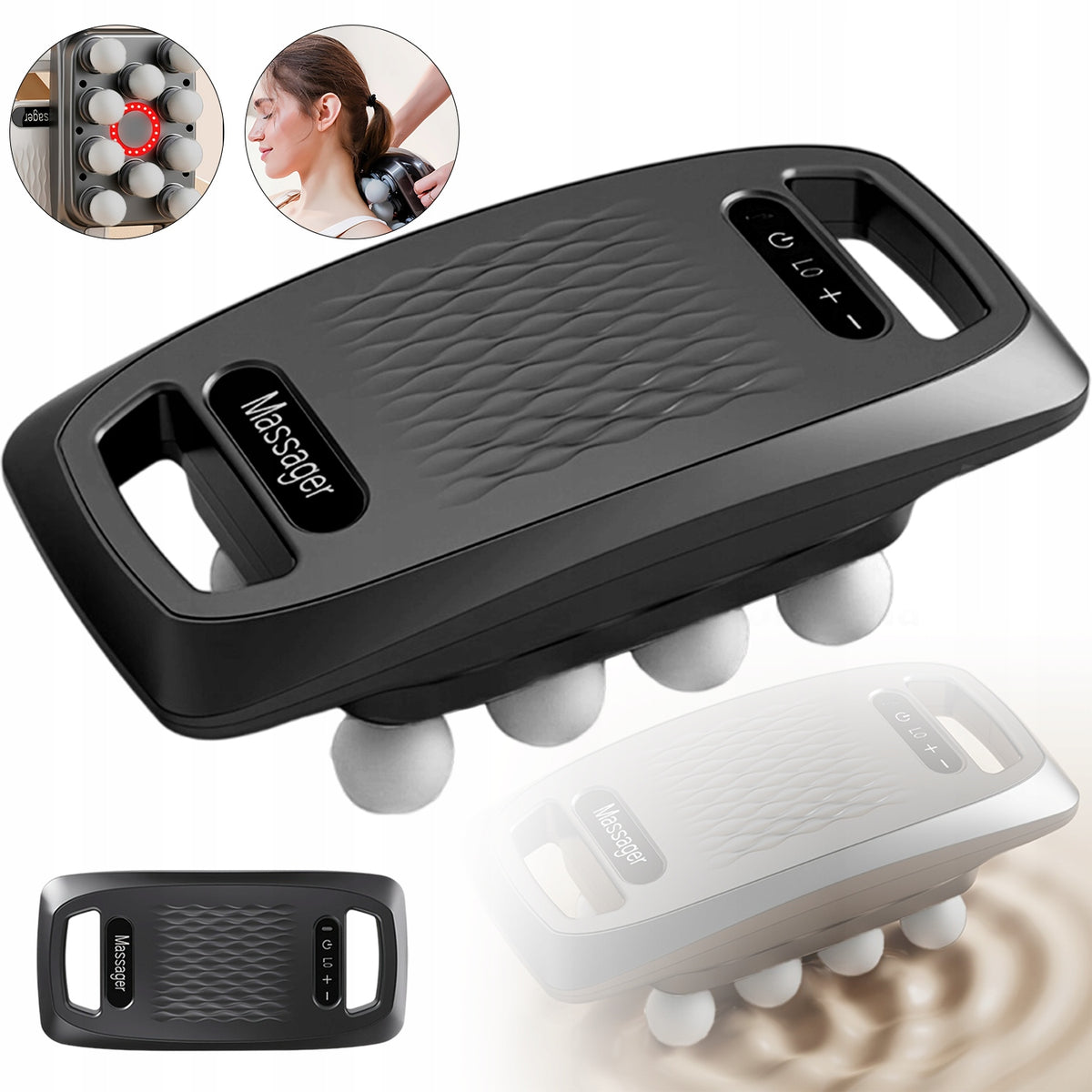 FASCIA MASSAGER 3200 RPM 10 HEADS DEEP TISSUE MASSAGE 9 MODES
