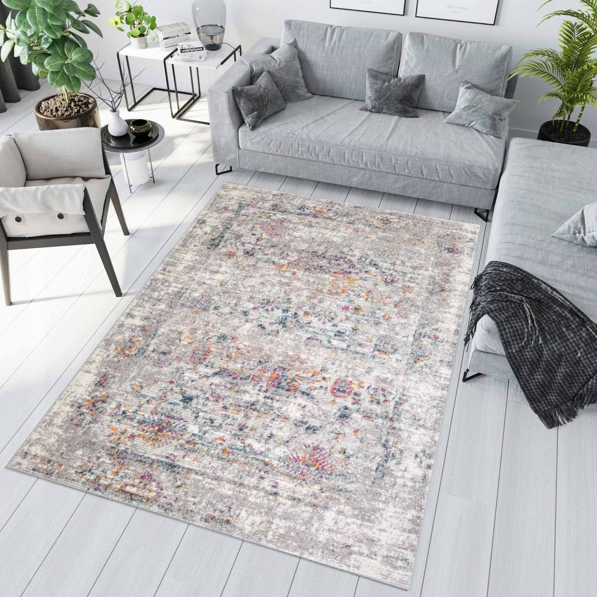 FASHIONABLE CARPET 3x4 m FOR THE LIVING ROOM HAMPTON RUGS VINTAGE NEW YORK STYLE Pastel Packaging status original