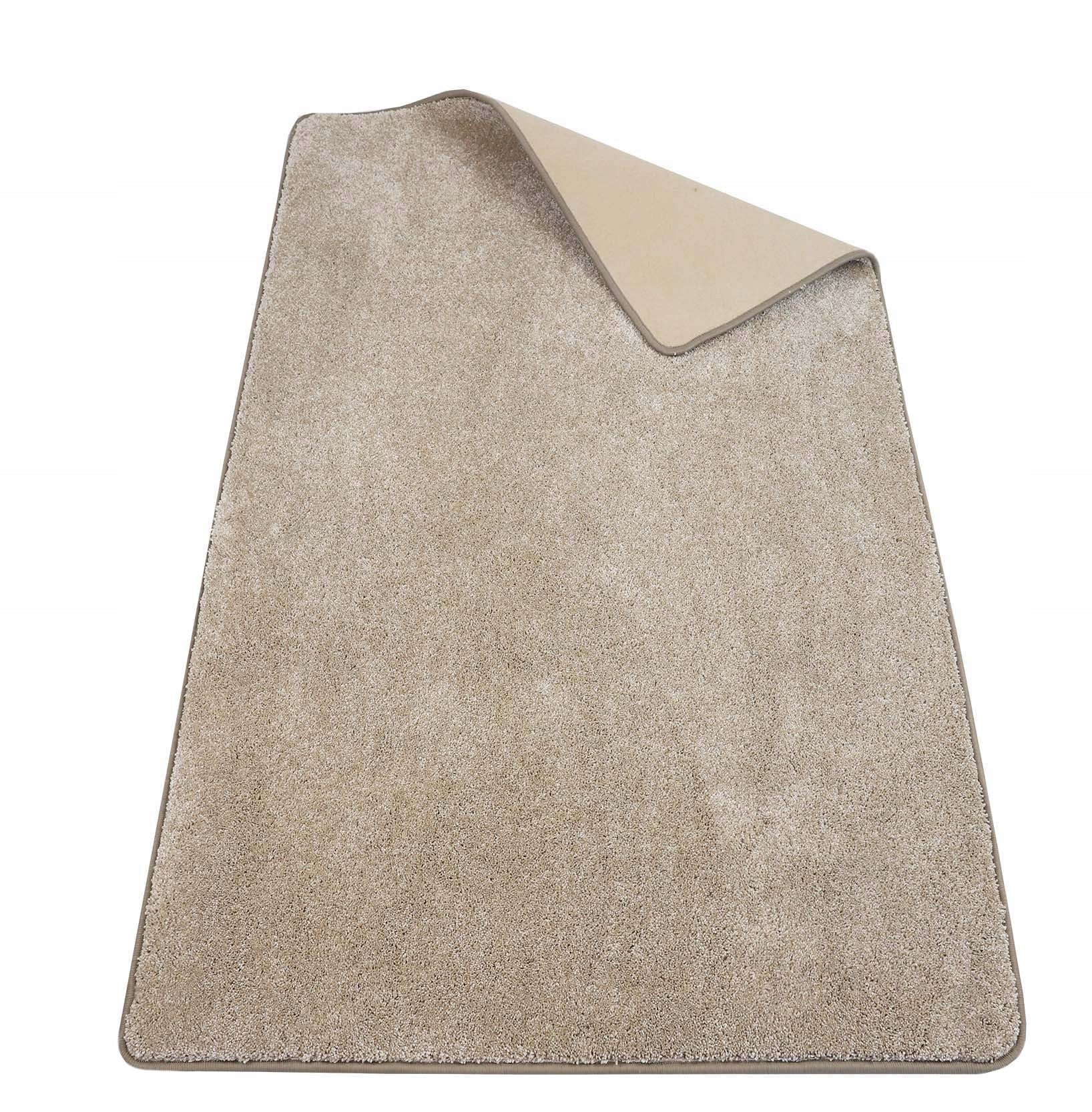 FASHIONABLE CARPET FOR LIVING ROOM BEDROOM SOFT THICK BEIGE 120X160 cm Beverly Thickness 17 mm