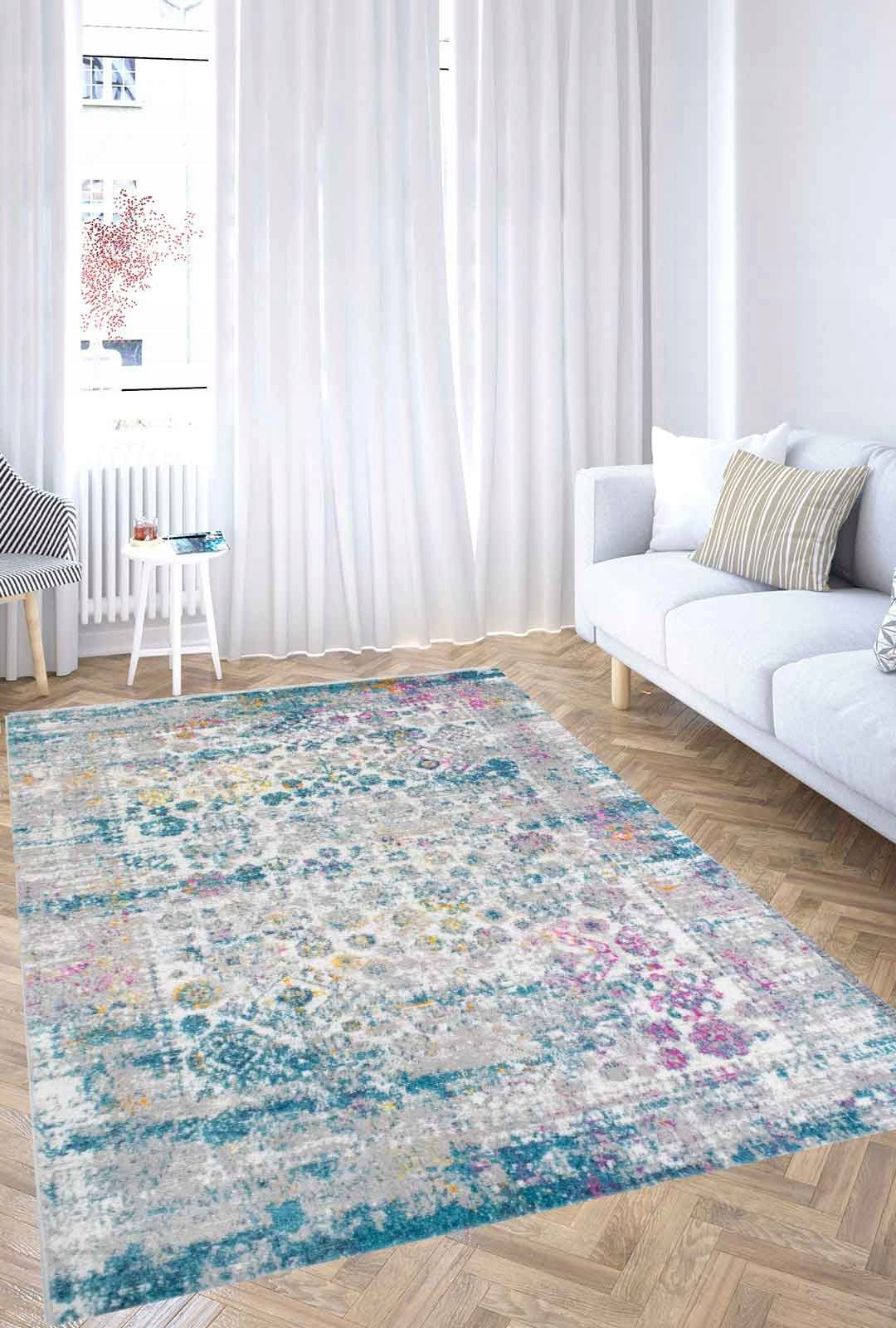 FASHIONABLE CARPET FOR LIVING ROOM ZANZIBAR ETNO BOHO 160x220cm Packaging status original