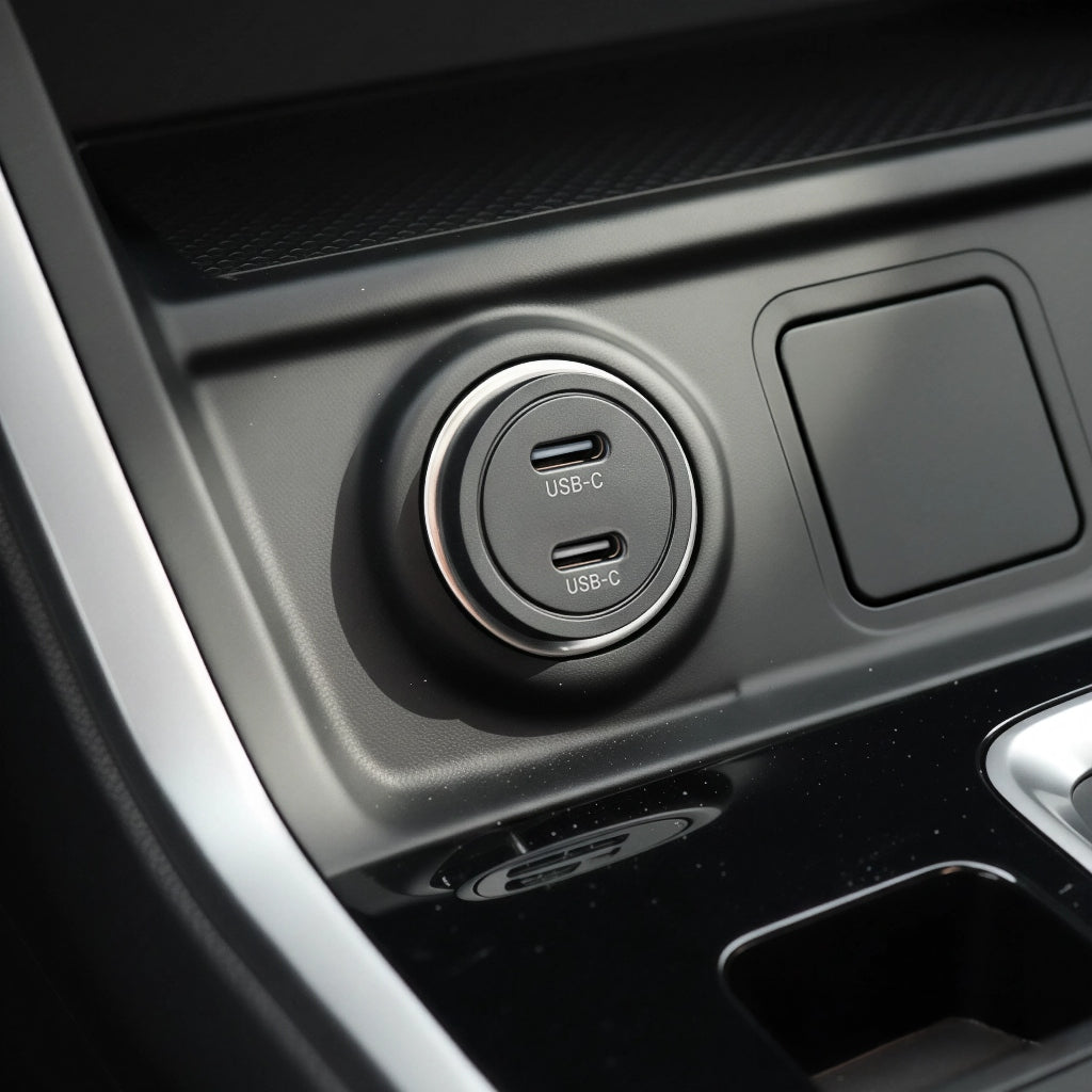 FAST CAR CHARGER MINI 2X USB-C TYPE C PD PPS ALUMINUM 30W Manufacturer code 5905719132361