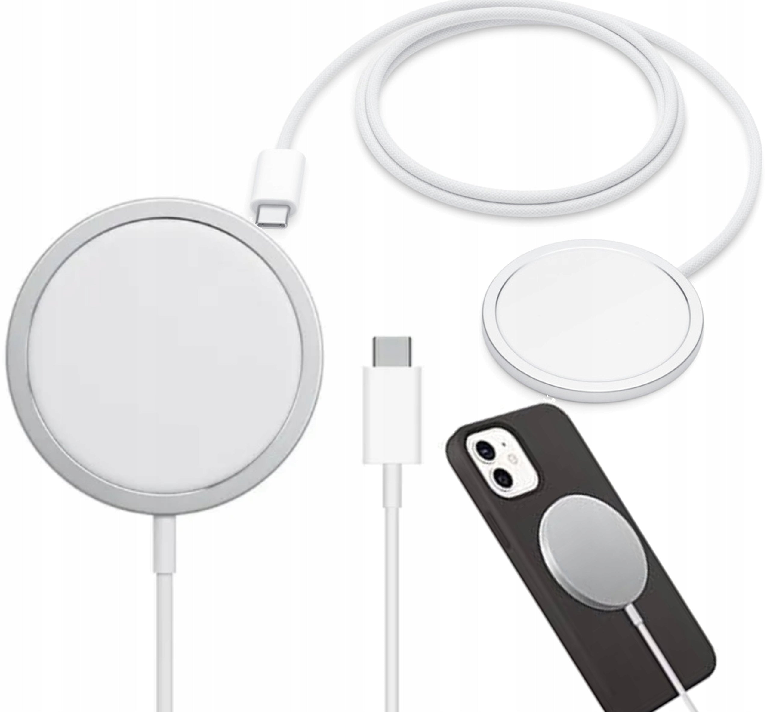 FAST MAGNETIC INDUCTION CHARGER MAGSAFE FOR IPHONE 12 13 14 15 16