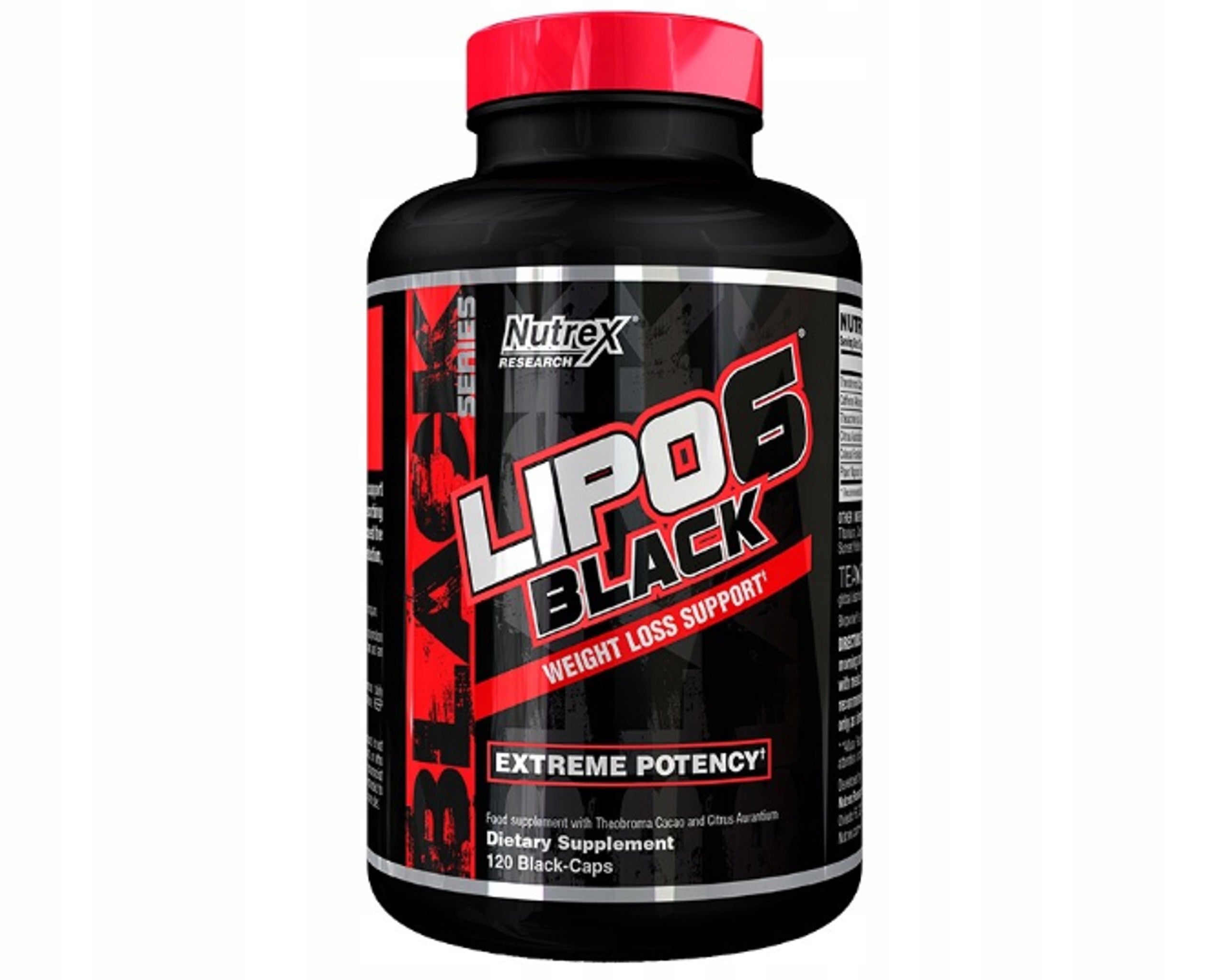 FAT BURNER LIPO-6 BLACK 120caps Nutrex Expiration date at least six months from the date of purchase