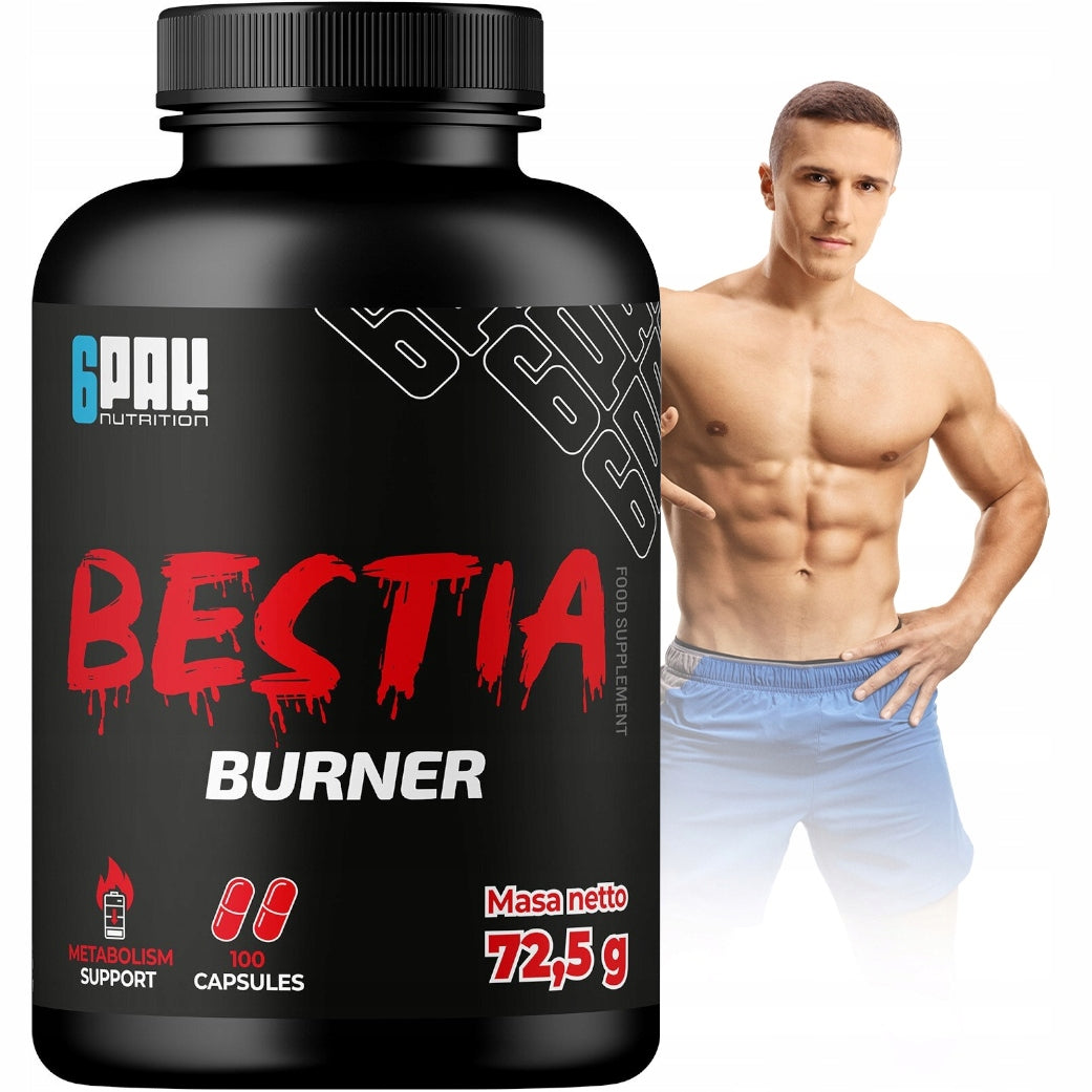 FAT BURNER Super Strong BEAST BURNER Slimming up to 20 INGREDIENTS