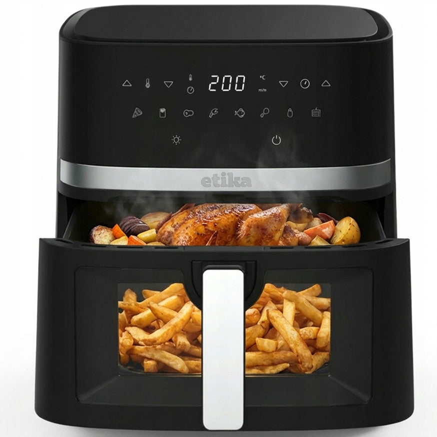 FAT FREE AIR FRYER LARGE 8L 1800W BOWL XL