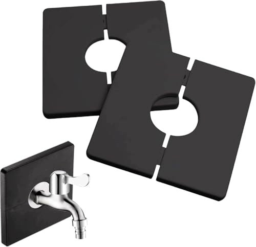 FAUCET COVER SQUARE SELF-ADHESIVE PCW FOR PIPE BATHROOM KITCHEN Brand no brand