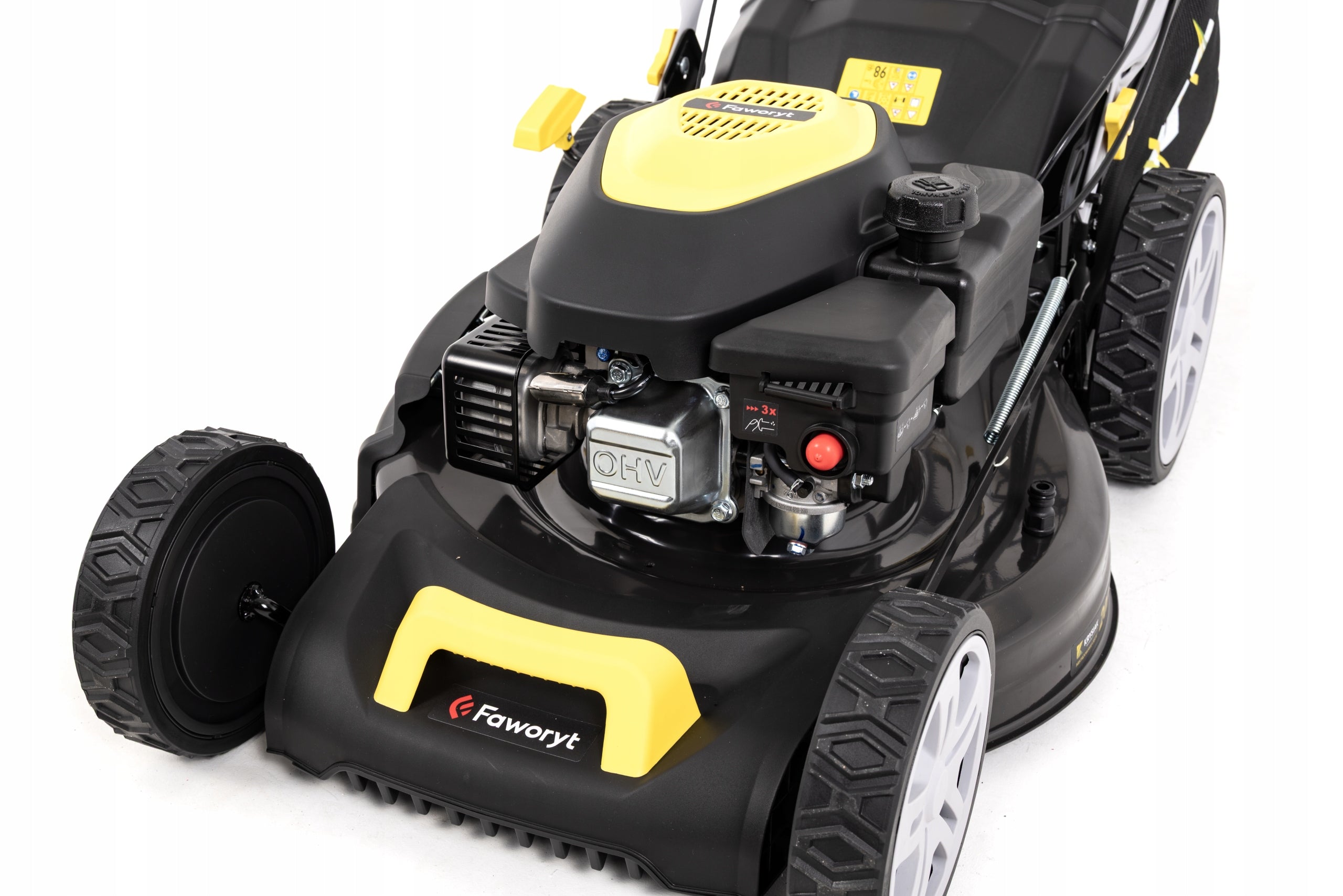 FAWORYT DIESEL MOWER WITH DRIVE 51cm 5KM 180cc + FOOTBALL WORLD CUP 2026 Mowing width 51 cm