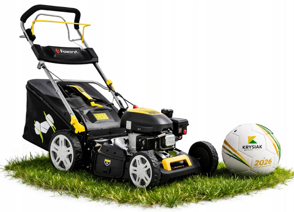 FAWORYT DIESEL MOWER WITH DRIVE 51cm 5KM 180cc + FOOTBALL WORLD CUP 2026