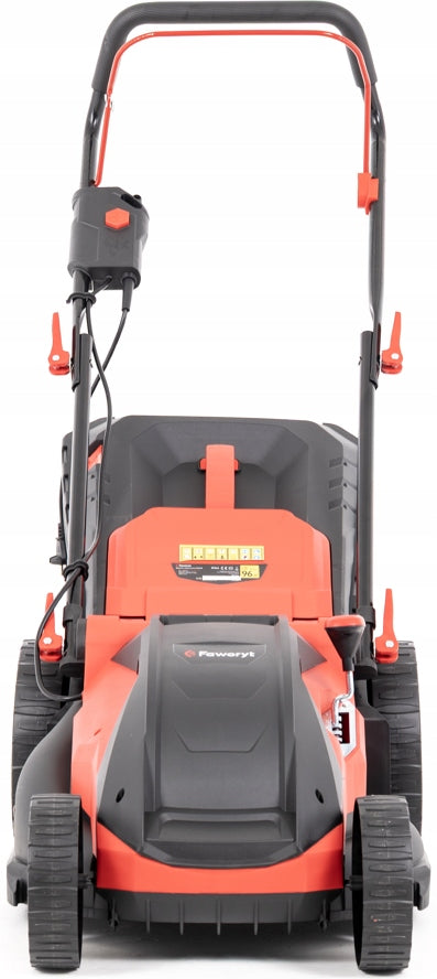 FAWORYT ELECTRIC LAWN MOWER INDUCTION FOR GRASS WITH BASKET 50L 1800W 43cm Series JV