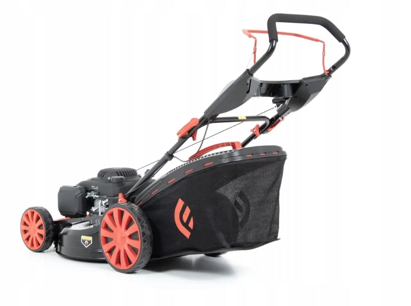 FAWORYT LARGE POWERFUL LAWN MOWER WITH BASKET 51cm LONCIN 196cc Series V200