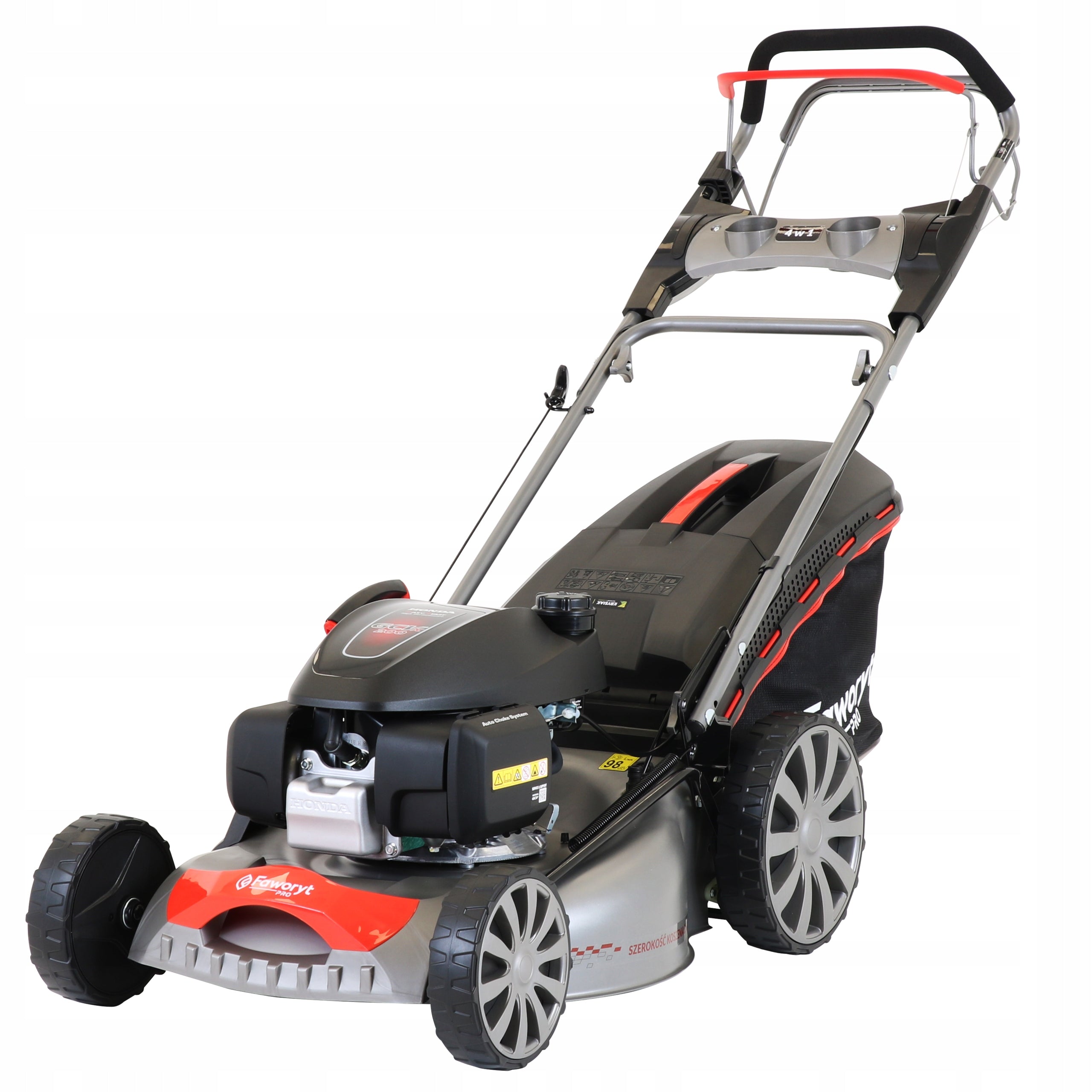 FAWORYT PRO DIESEL MOWER 6HP HONDA GT 51cm WITH SPEED CONTROL Basket capacity 65 l