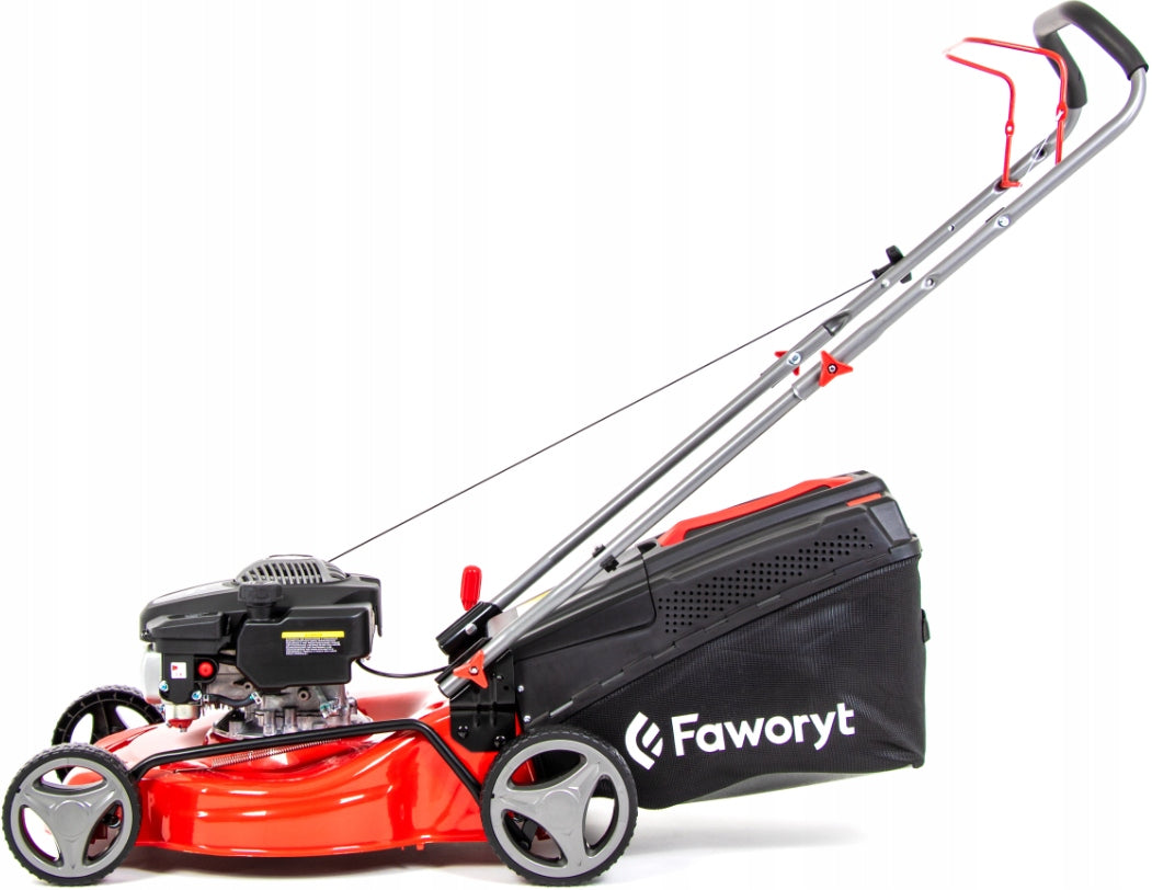 FAWORYT STRONG METAL LAWN MOWER 46cm 155c 5KM WITHOUT DRIVE Mowing width 46 cm