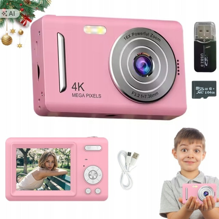 FAYIBUY-ZPXJ 50 Mpx Digital Camera, 16x Zoom, 2,4 inch Screen