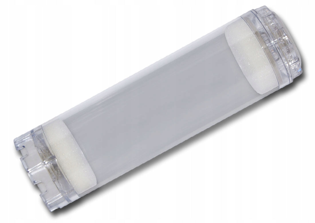 FCEB10 : empty cartridge 10 inches - transparent cartridge housing