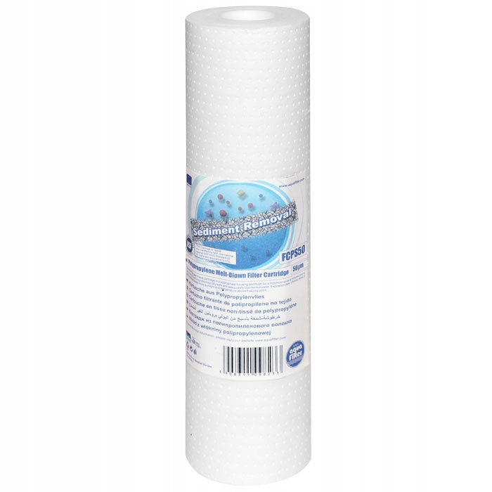 FCPS10 10 inches, foam cartridge, AQUAFILTER EUROPE, 10 microns.