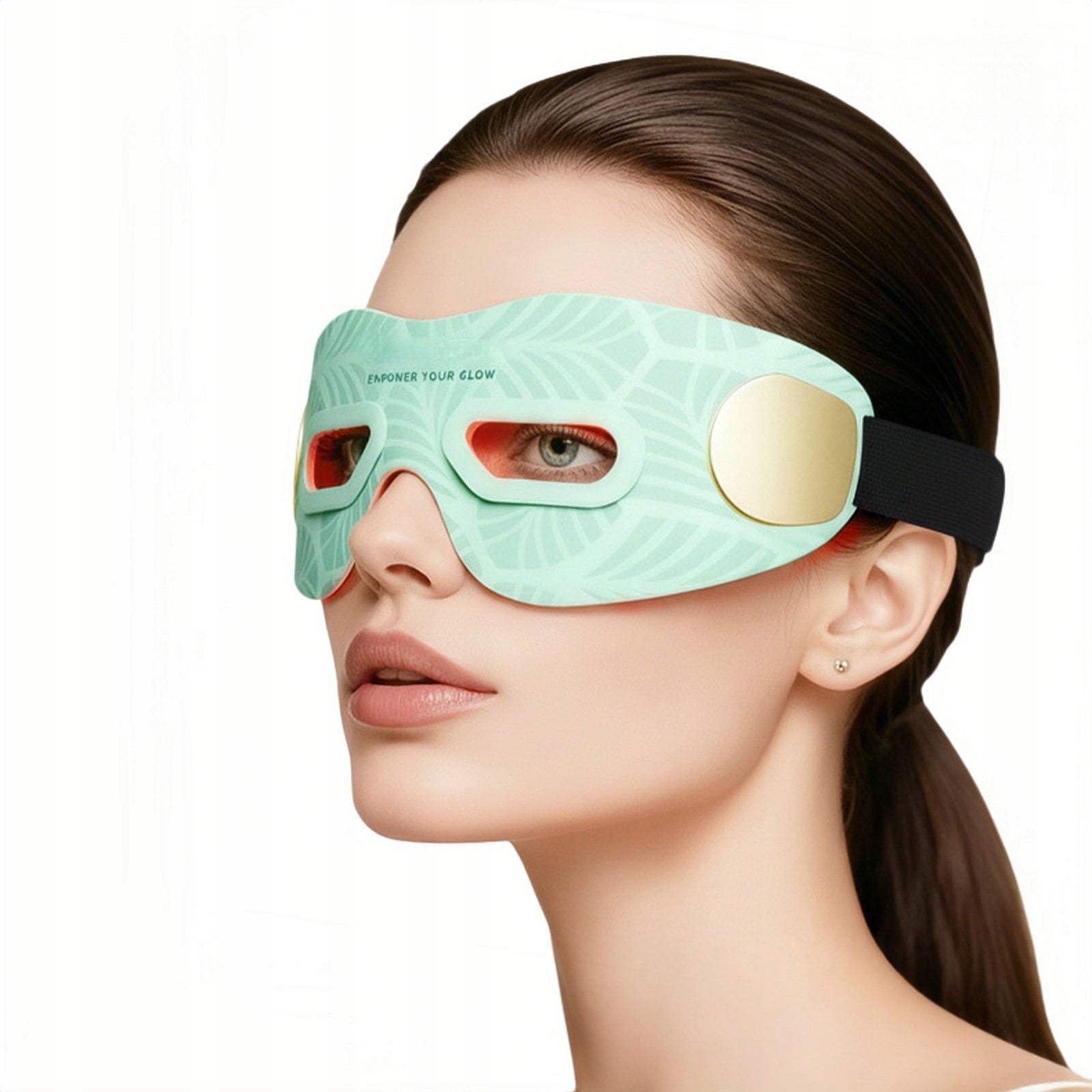 FDA Cleared Red Light Therapy Eye Mask for Under Eye Treatment Rejuvenation