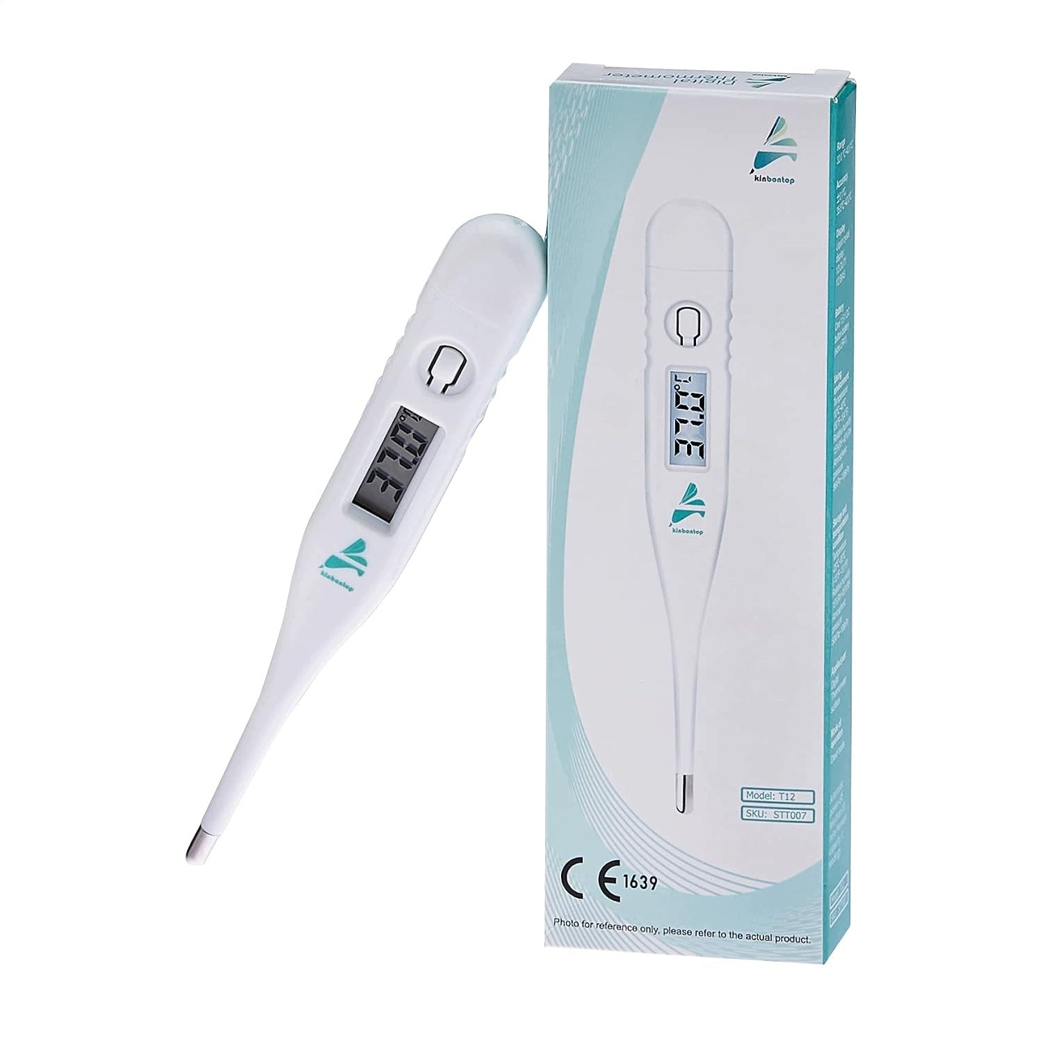 FDA DIGITAL WATERPROOF THERMOMETER FOR THE WHOLE FAMILY 30-40 SECONDS