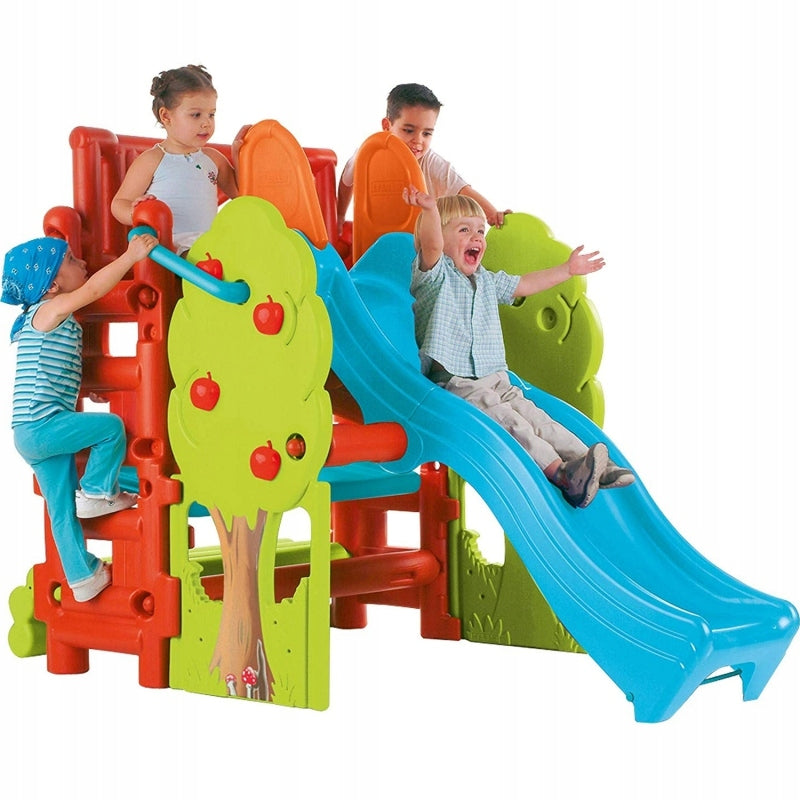 FEBER Toys Square with Slide and Wood House Table Dominant material synthetic material