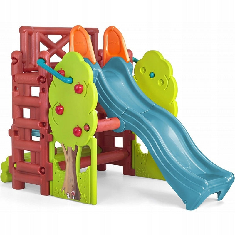 FEBER Toys Square with Slide and Wood House Table