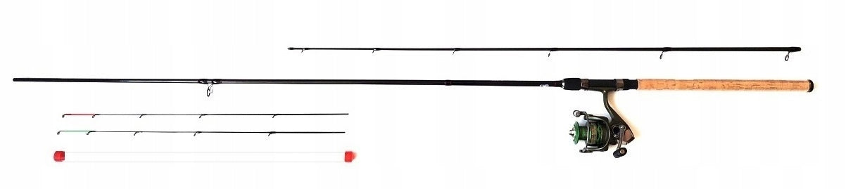FEEDER CARBON 3 m 100 g REEL 10 BALL 3000
