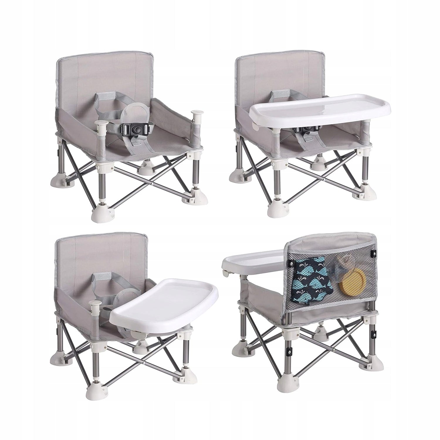 FEEDING SEAT WITH BACK POCKET FOR ACCESSORIES AND FOLDING DESIGN Brand no brand