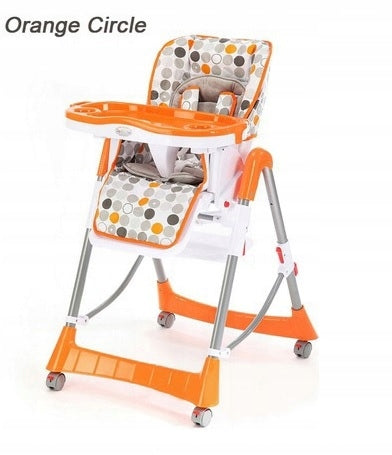FEEDING TABLE HIGH CHAIR 4 WHEELS EAN (GTIN) 8718475577027