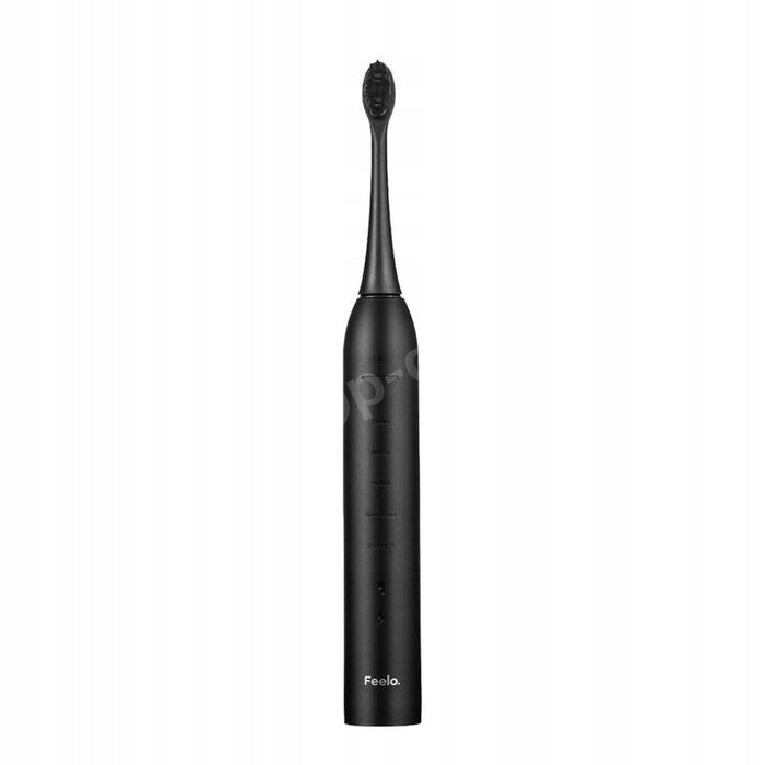 FEELO PRO PREMIUM BLACK sonic toothbrush + case + 4 tips (set) Brand Feelo