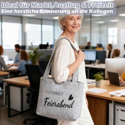 FELT BAG FOR GIFT RETIREMENT FOR WOMEN AND MEN MATERIAL Manufacturer code Bez marki
