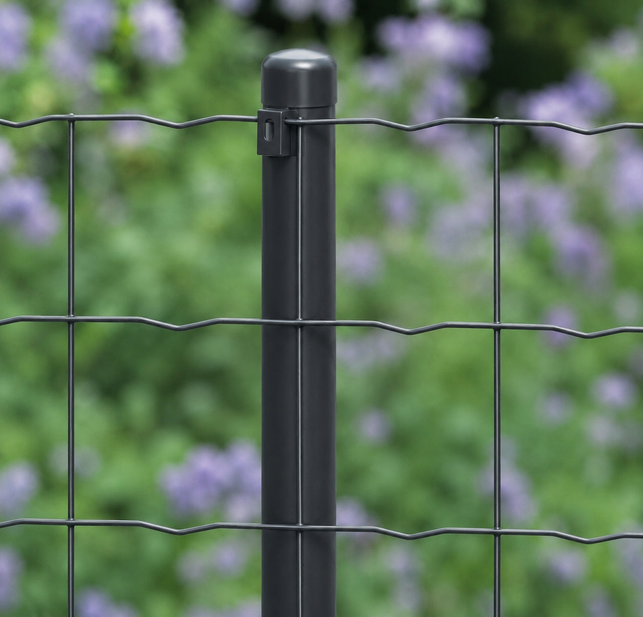 FENCE MESH 100 cm COATED 1 m WELDED 20 m anthracite eye10x10 Length 20 m