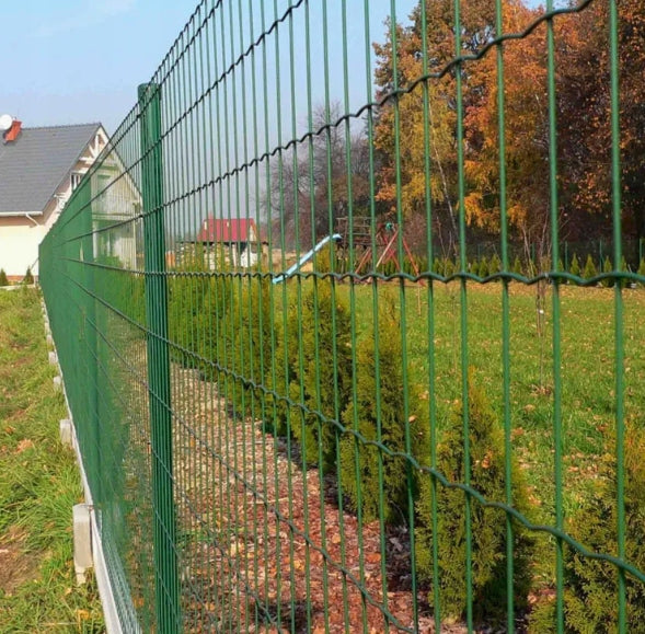 FENCE MESH 150 cm COATED 1,5 m WELDED 20 m green eye10x10 Mesh material galvanized PVC coated welded