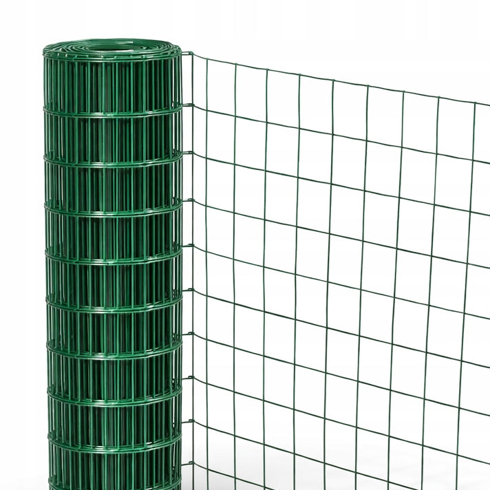 FENCE MESH 150 cm COATED 1,5 m WELDED 20 m green eye10x10 Packaging status original