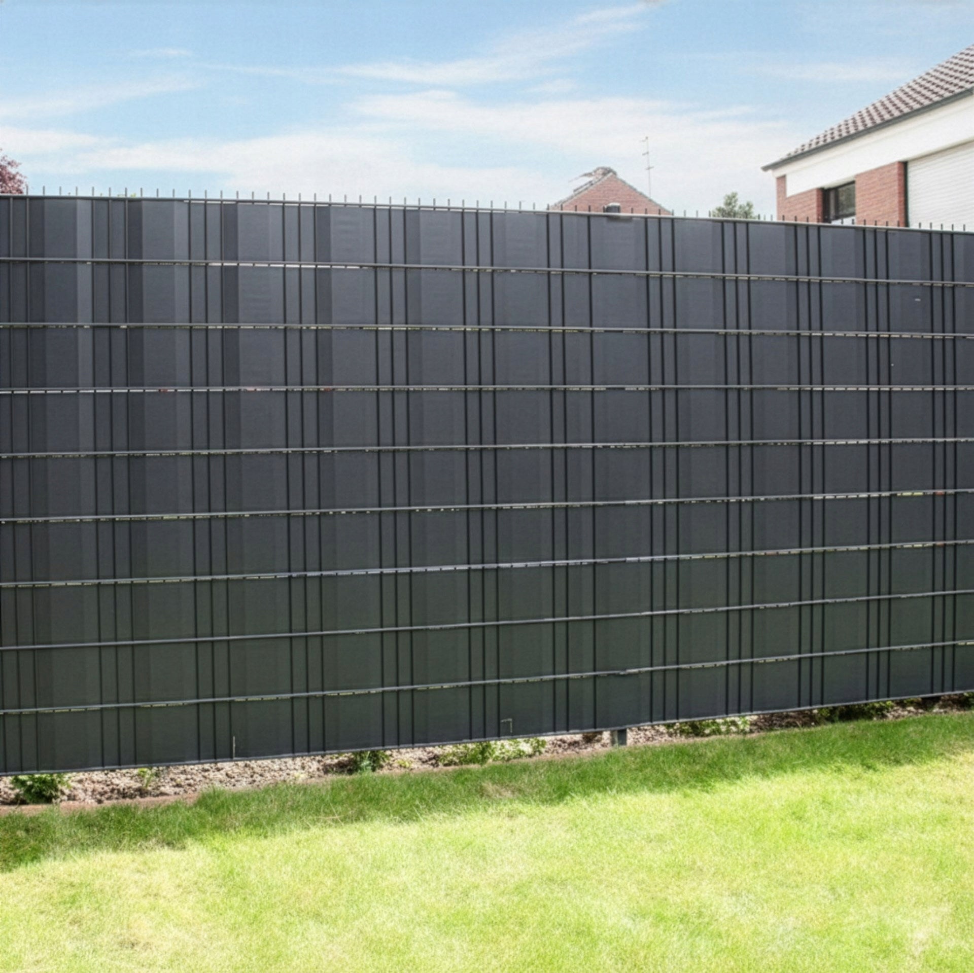 FENCE TAPE 19cmx26m PREMIUM UV FENCE COVER PANEL FENCE Height 0.19 m